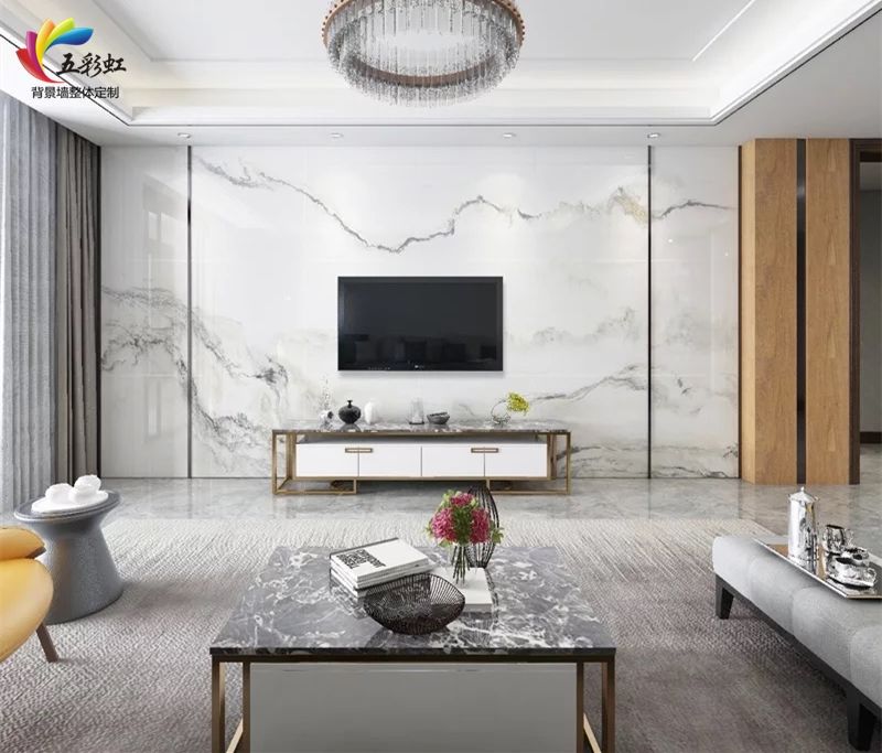 微晶石電視墻最新款,時尚家居的炫酷首選
