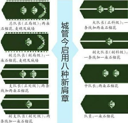 最新城管肩章制作與佩戴指南