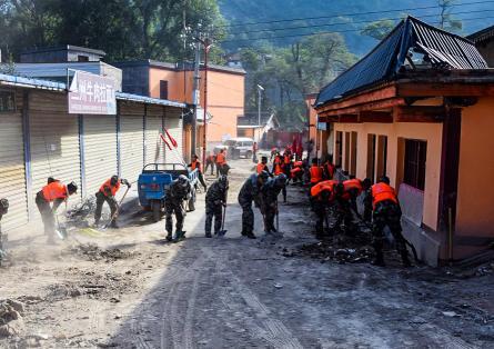 甘肅泥石流最新動態,災難預警與應對策略探討